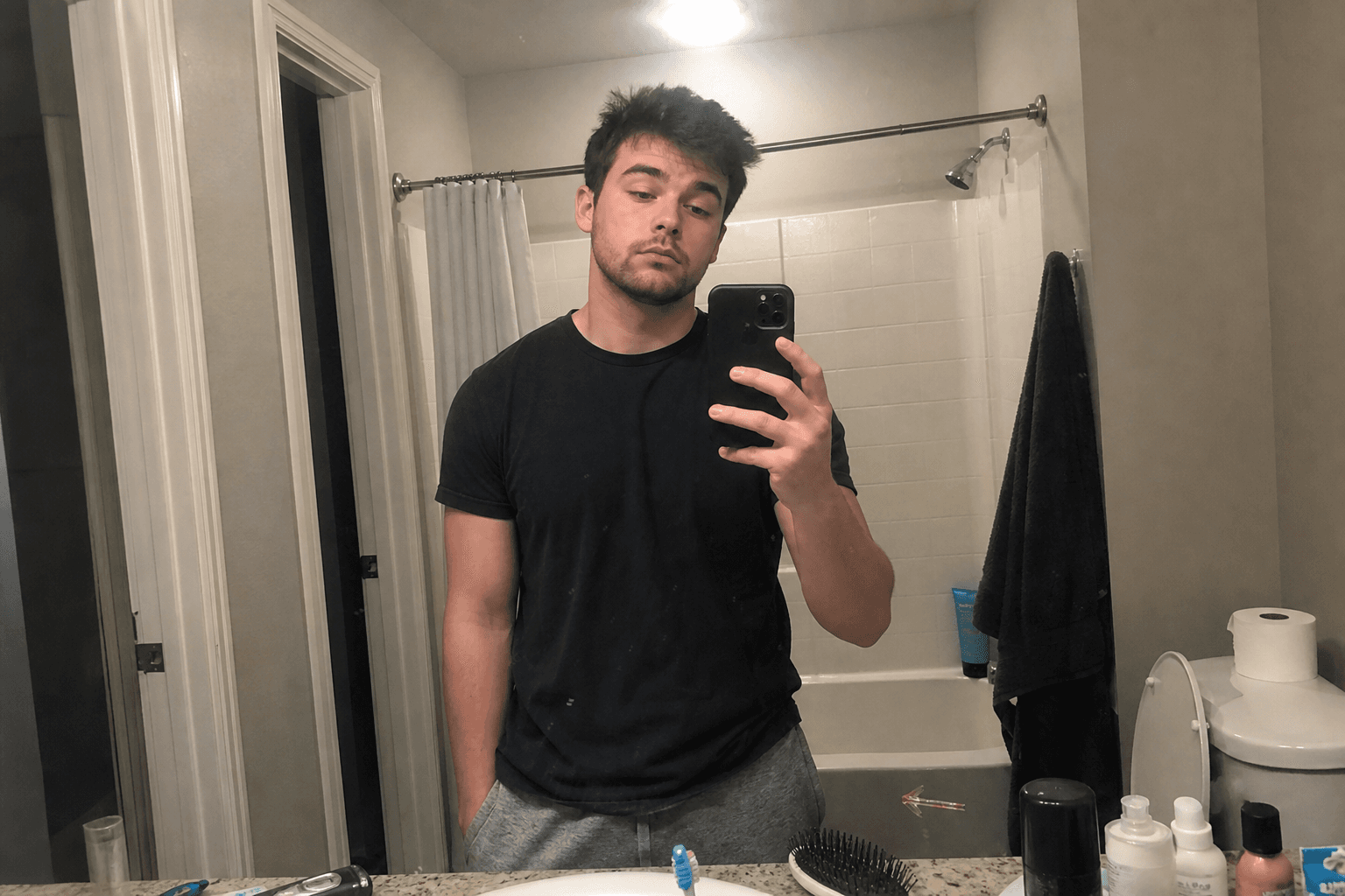 Avoid — bathroom mirror